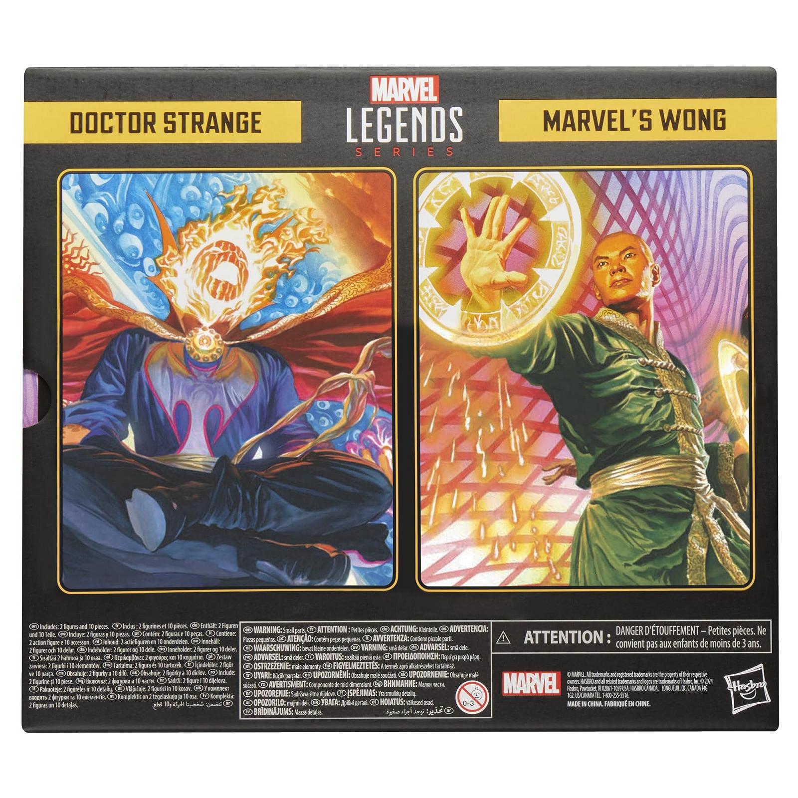 Фігурки Доктор Стрендж, Вонг і Бетс серії Marvel Legends за мотивами коміксів, фото №4