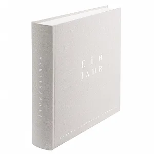 Фотоальбом goldbuch Ein Jahr 30 x 31 x 6 cm Светло-серый synthetic.ua - Фото 1