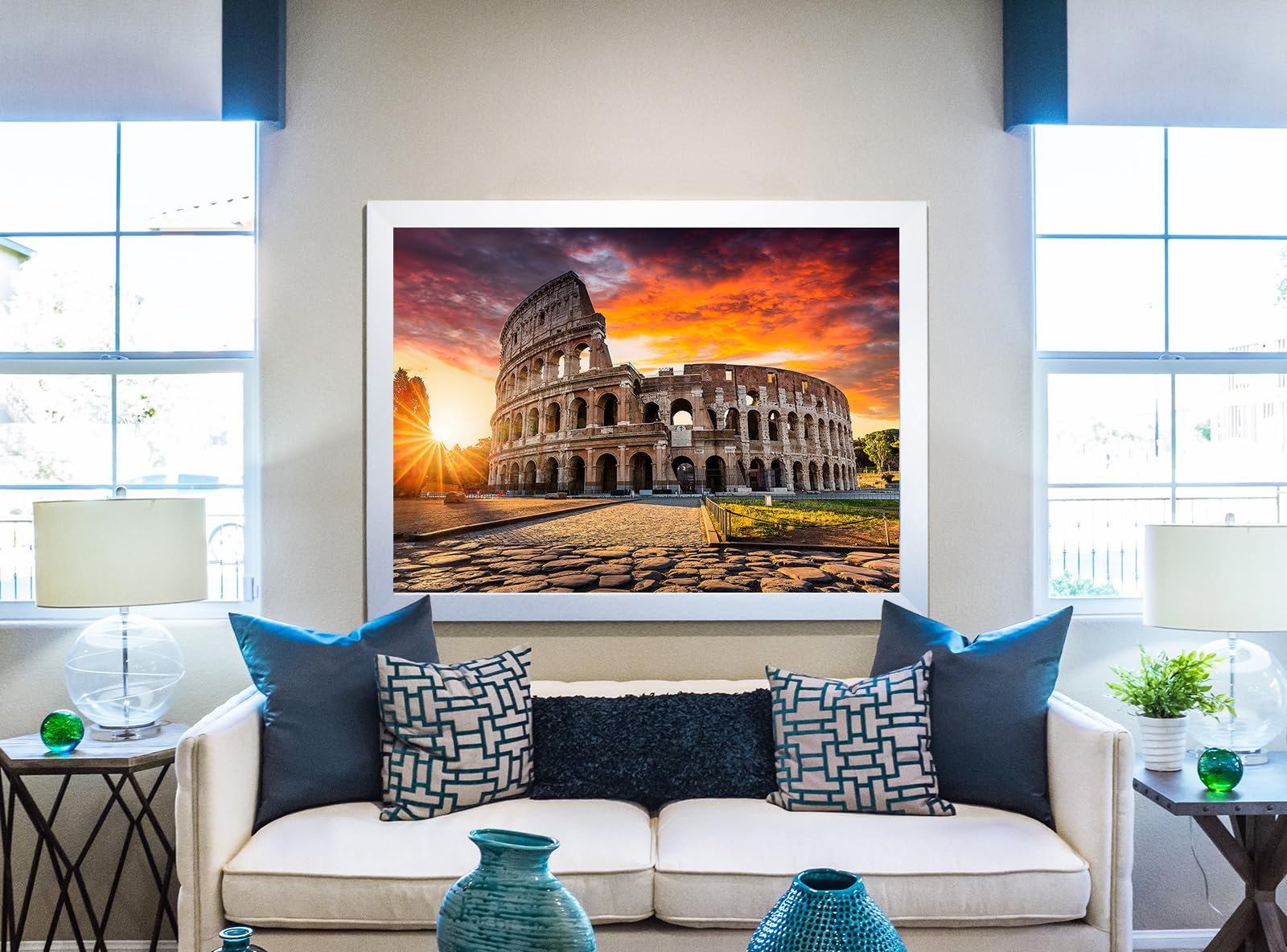 Пазл WISHDIAM Colosseum Rome Italy Nature Landscape 1000 деталей сложный, фото №1