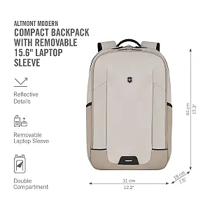 Рюкзак Victorinox Altmont Modern 15.6 дюймов Stone White Компактный цена на synthetic.ua - Фото 1 Рюкзак Victorinox Altmont Modern 15.6 дюймов Stone White Компактный synthetic.ua - Фото 1