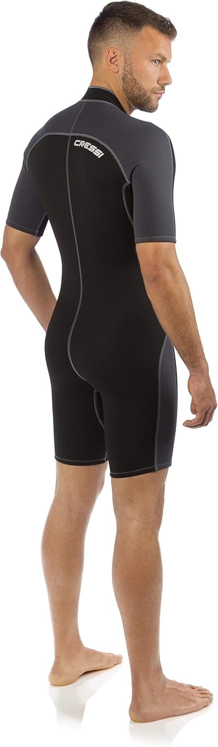 Гидрокостюм для серфинга Cressi Lido 2 mm Black/Gray, фото №2