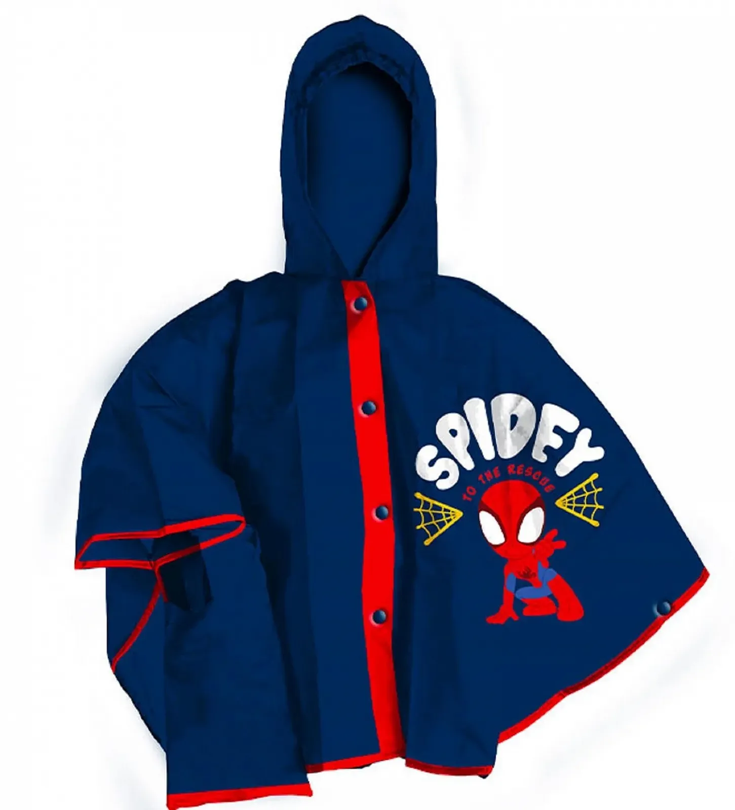 Дощовий плащ-пончо Coriex Spider-Man Людина-павук Водонепроникний Вітрозахисний, фото №1