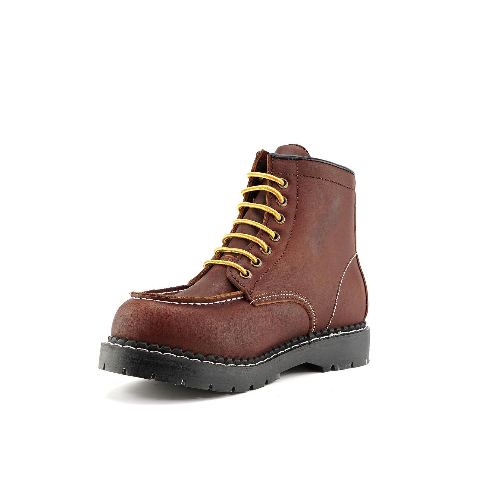 Ботинки Western Grinders Ryan ACS Vintage Кожа Бургунди, фото №6
