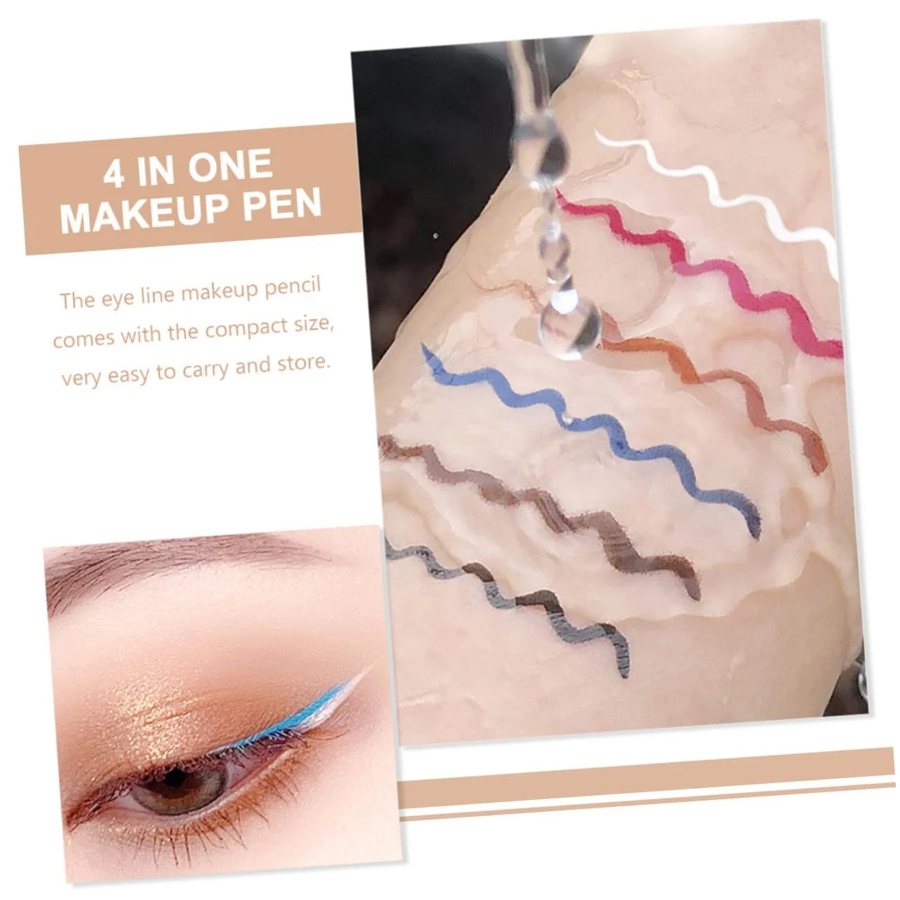 Подводка minkissy Красная, розовая, фото №5