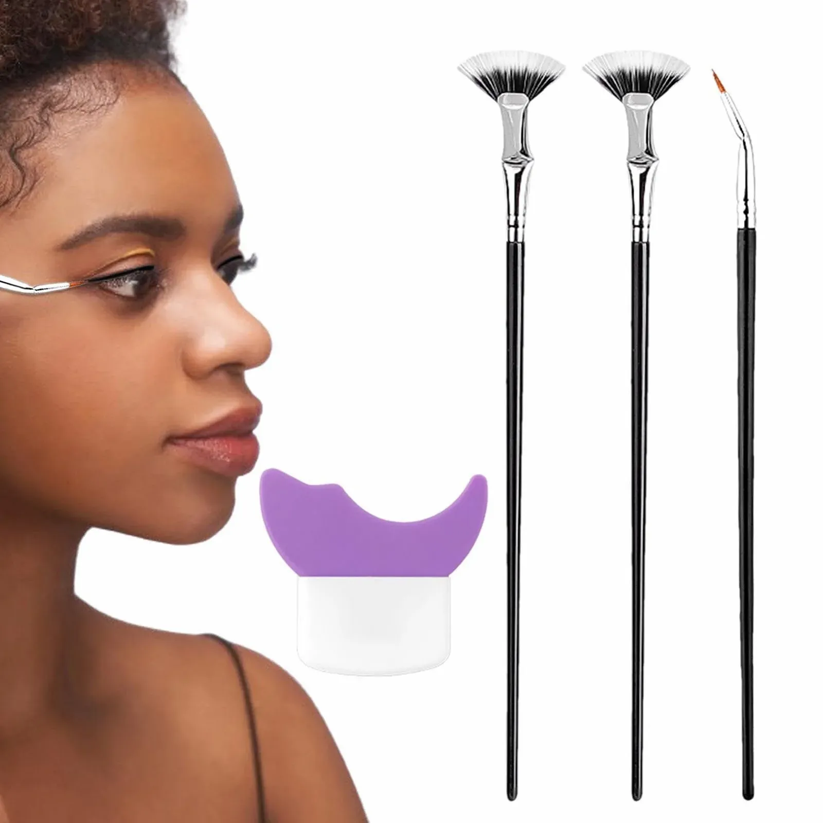 Пензлі для макіяжу очей Набір професійних, фото №1 Пензлі для макіяжу очей Набір професійних, фото №1