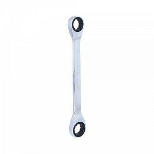 Ключ накидний тріскачковий двосторонній KS TOOLS GEARplus 503.4404 4 в 1 10x13 - 17x19 мм synthetic.ua - Фото 1