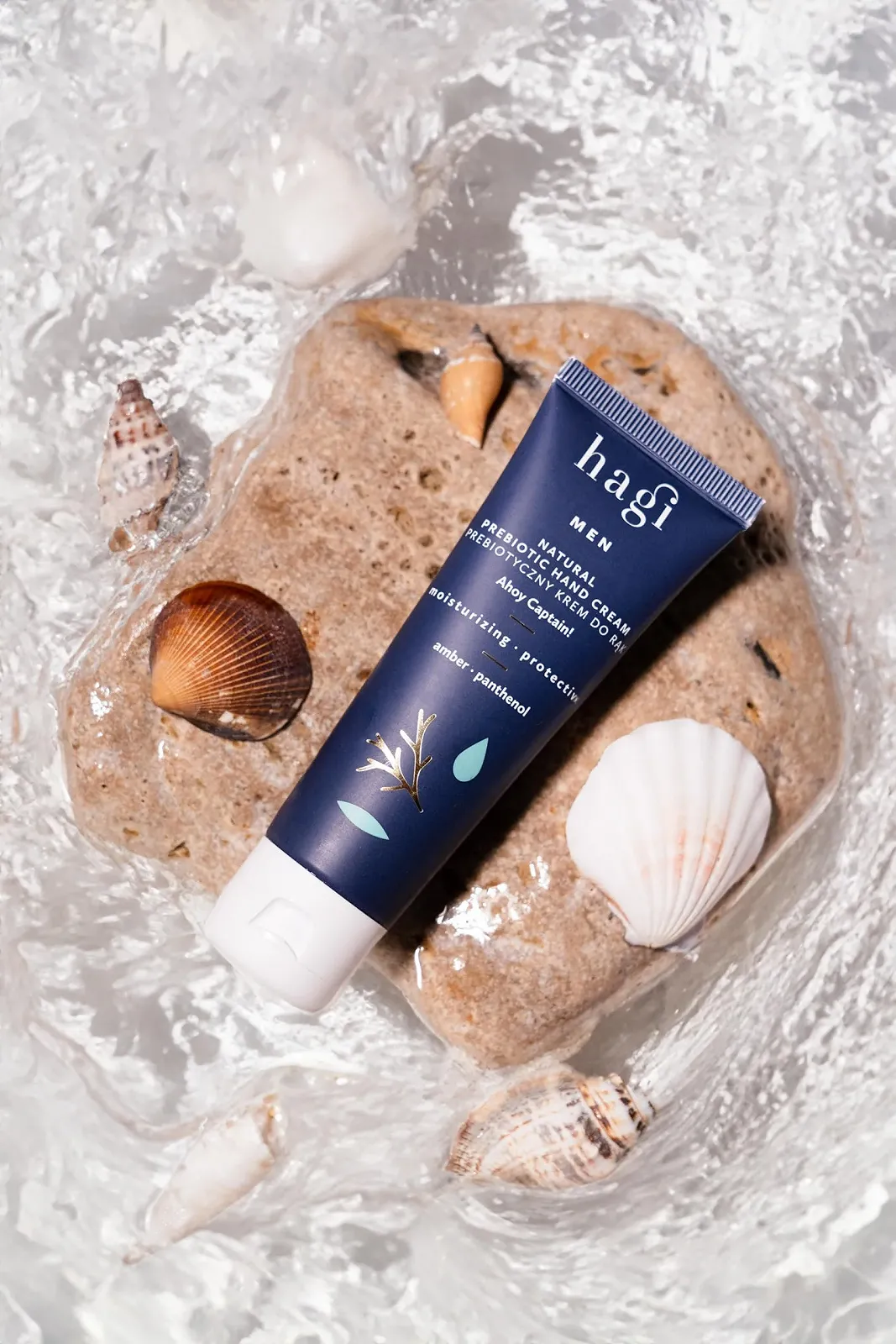 Крем для рук Hagi Ahoy Captain Пребиотик 50 мл Увлажняющий и защитный для мужчин, с пантенолом, глицерином, инулином и витамином Е, фото №3 Крем для рук Hagi Ahoy Captain Пребиотик 50 мл Увлажняющий и защитный для мужчин, с пантенолом, глицерином, инулином и витамином Е, фото №3