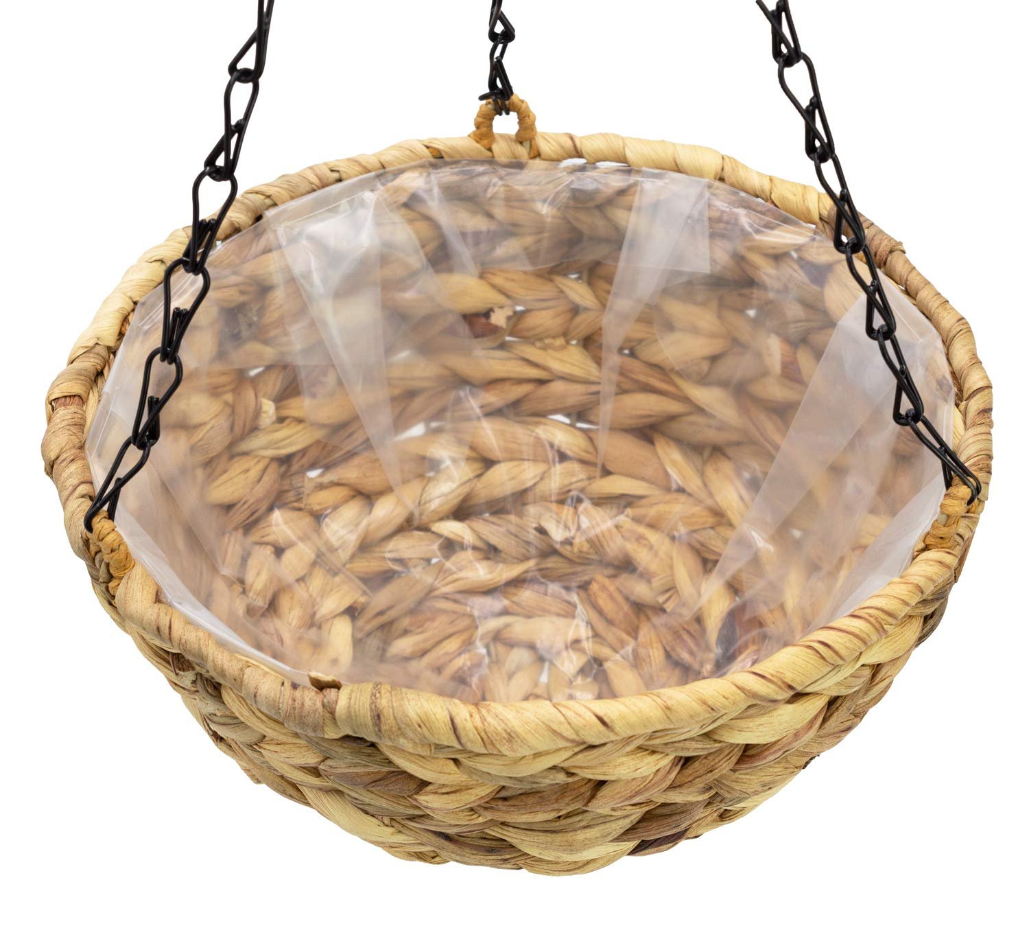 Набір підвісних кошиків для рослин водяний гіацинт 3 шт 20, 25 та 30 см, фото №2 Набір підвісних кошиків для рослин водяний гіацинт 3 шт 20, 25 та 30 см, фото №2