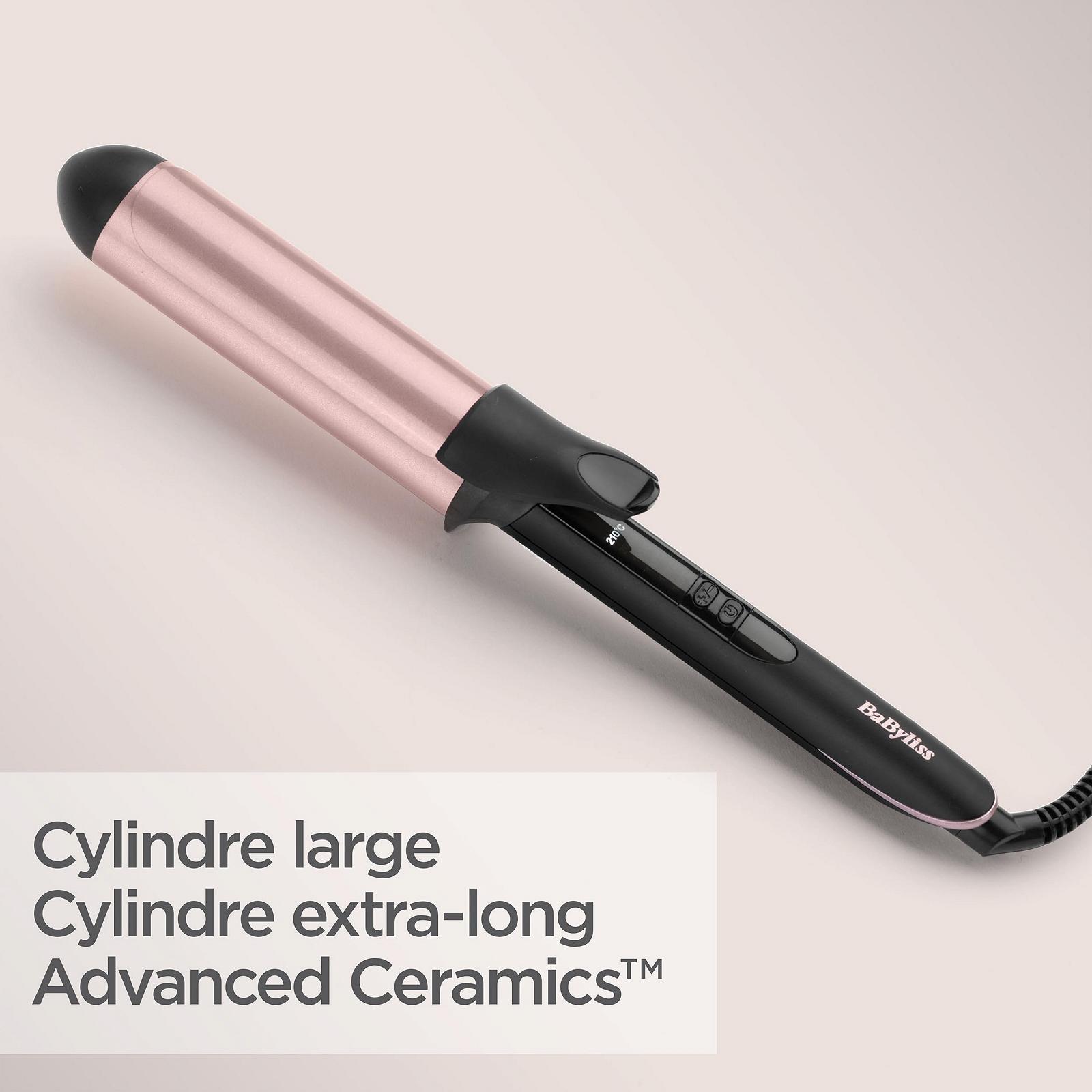 Плойка BaByliss C453E 38 мм кварцево-керамическое покрытие 160-210°C, фото №9 Плойка BaByliss C453E 38 мм кварцево-керамическое покрытие 160-210°C, фото №9