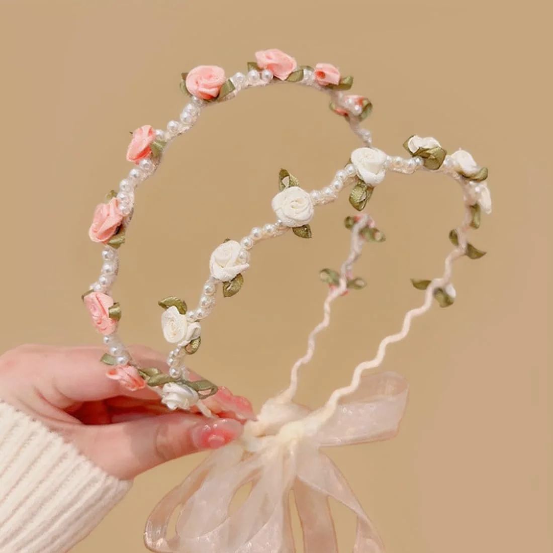 Вінок для волосся для дівчинки Квітка, фото №6