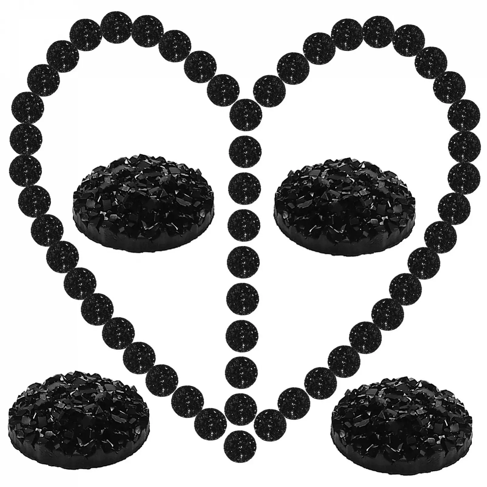 Аксесуари для ювелірних виробів DECHOUS 300 - Стрази для шиття, фото №3