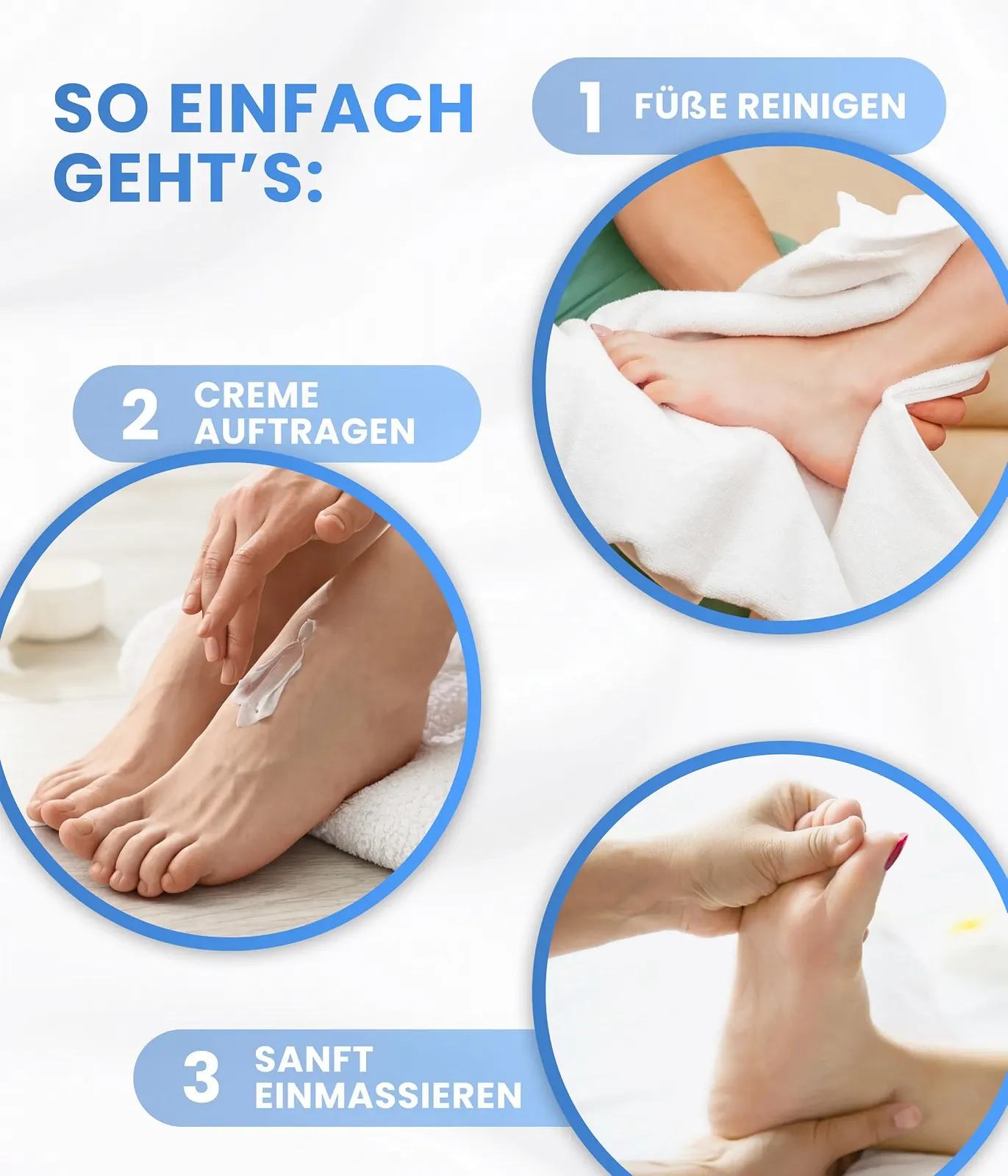 Крем для ног Pedi-Care Foot Care с мочевиной 150 мл против мозолей для сухой кожи, фото №4 Крем для ног Pedi-Care Foot Care с мочевиной 150 мл против мозолей для сухой кожи, фото №4