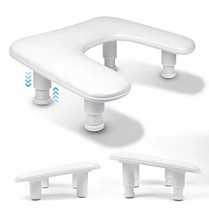 Підставка для рук U-подібна HOTUT для манікюрного салону, регульована по висоті - Фото 1