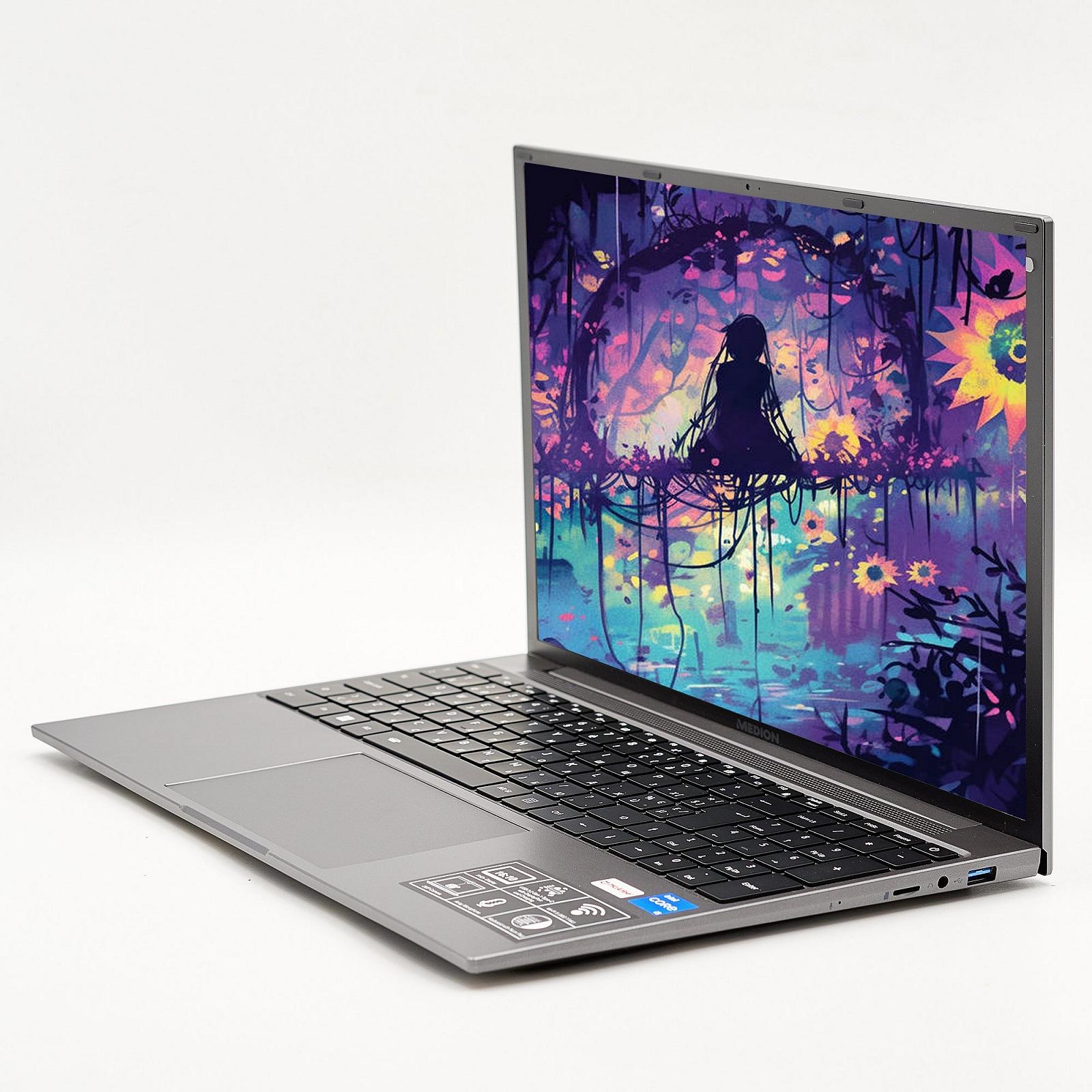 Ноутбук 16" Medion (Lenovo Group) Akoya E16423 Intel Core i5-1155G7 RAM 8 ГБ SSD 512 ГБ Iris Xe Graphics WUXGA Wi-Fi 5 Підсвітка клавіатури (4568), фото №3