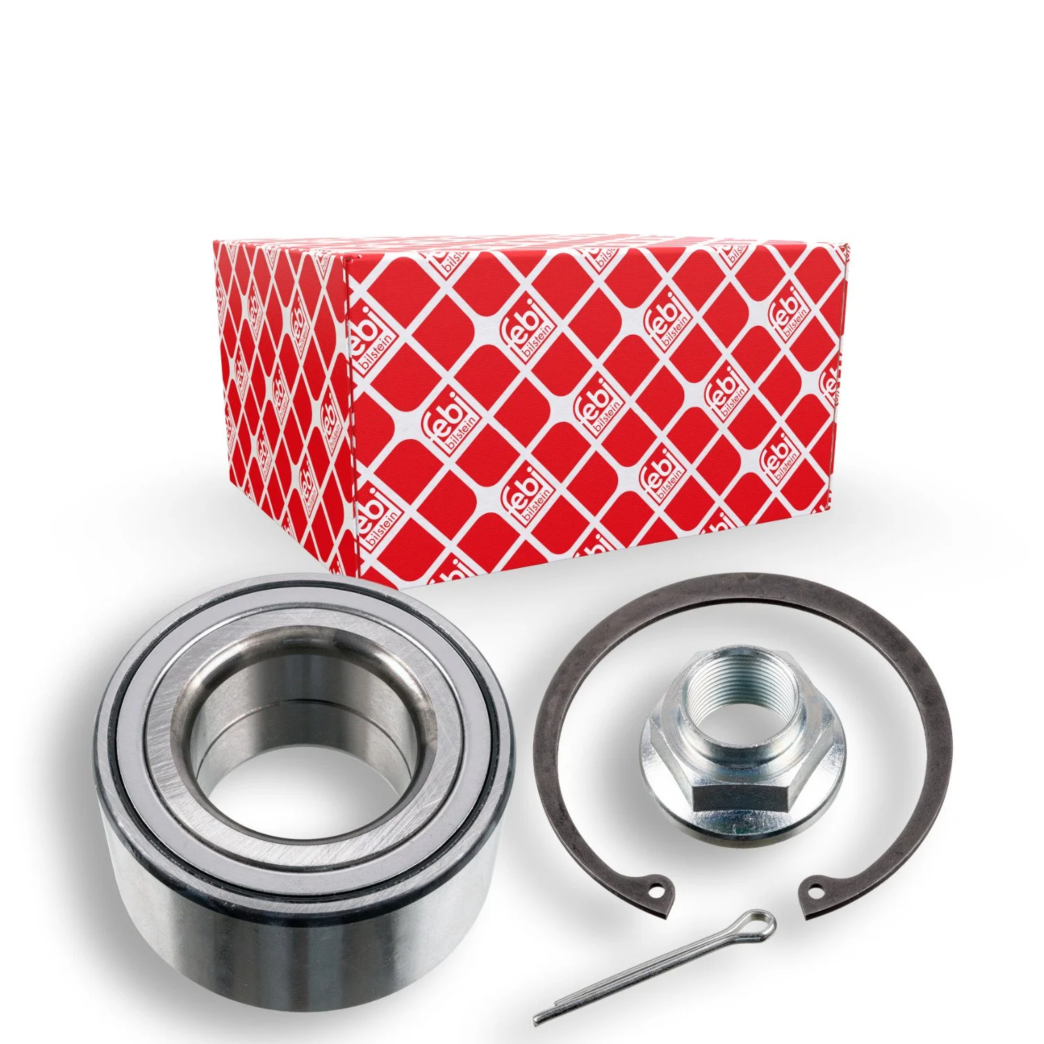 FEBI BILSTEIN Комплект подшипника ступицы 174162 для HYUNDAI KIA, передняя ось слева, фото №1