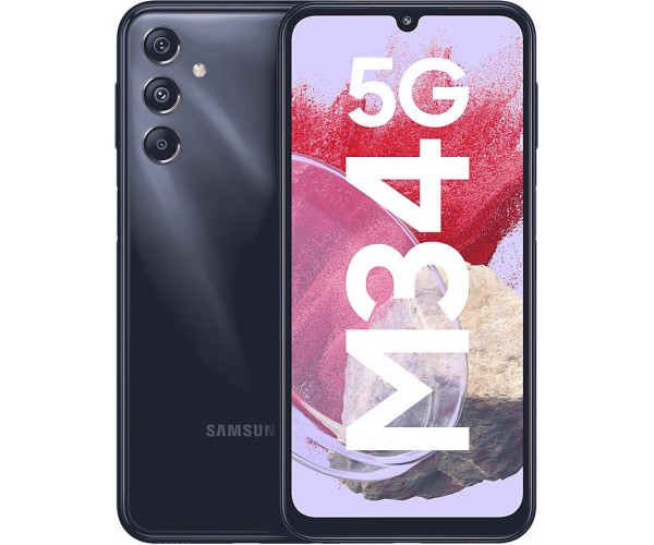 Смартфон Samsung Galaxy M34 5G SM-M346B 6/128GB Midnight Blue, фото №1