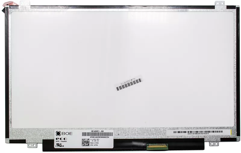 Матрица 14.0" 1366x768 HD LED Slim глянцевая 40pin справа A, фото №1