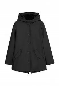 Пальто-бушлат Marks & Spencer с подкладкой из искусственного меха - Фото 1