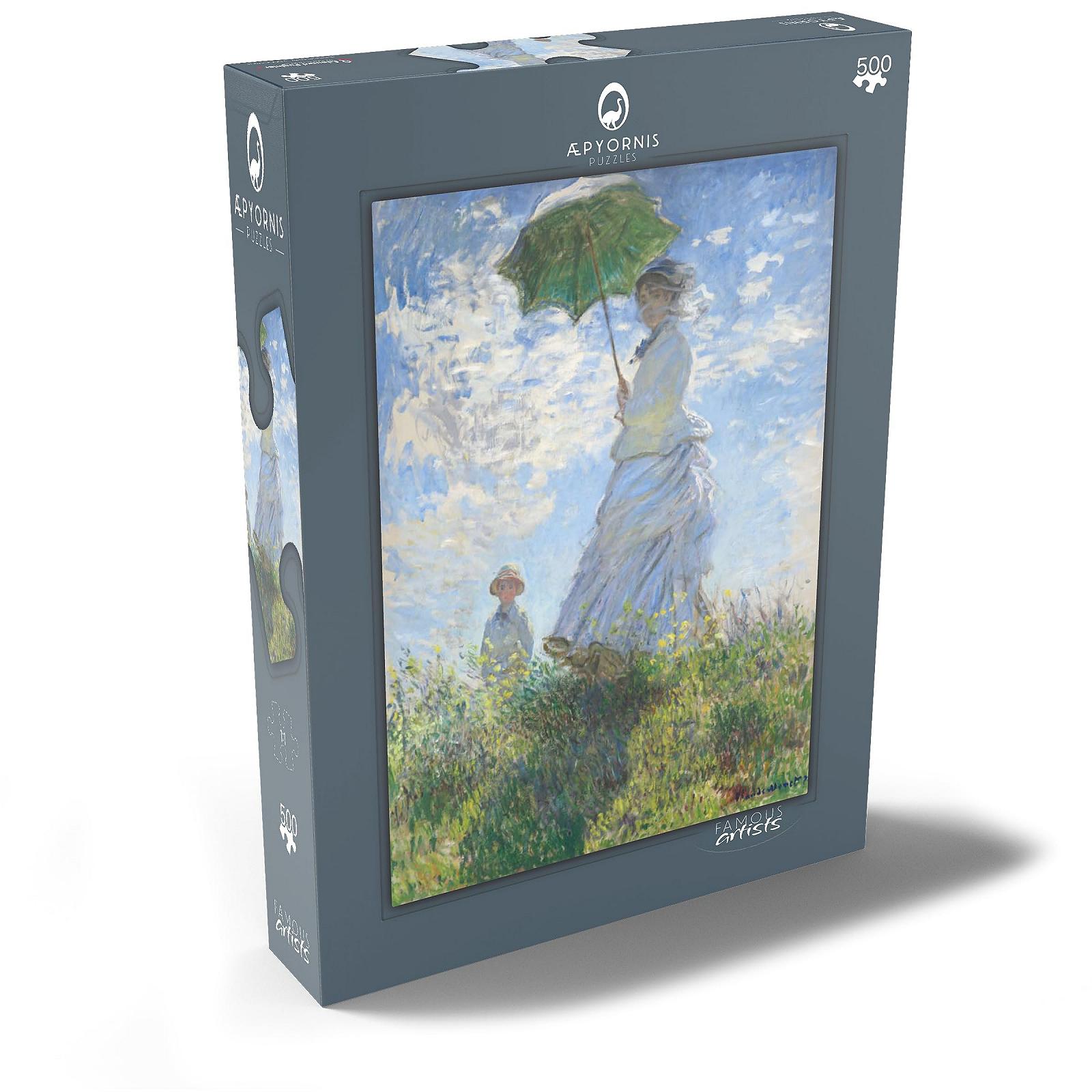 Пазлы MyPuzzle Special Collection by Æpyornis Woman with a Parasol, Madame Monet and Her Son (1875) by Claude Monet Премиум 500 элементов, фото №2