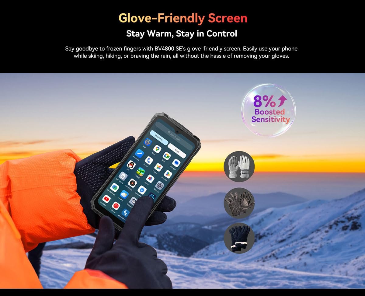 Смартфон Blackview BV4800 SE 4/64 ГБ 6.56" 4G Dual SIM Vert, фото №9 Смартфон Blackview BV4800 SE 4/64 ГБ 6.56" 4G Dual SIM Vert, фото №9
