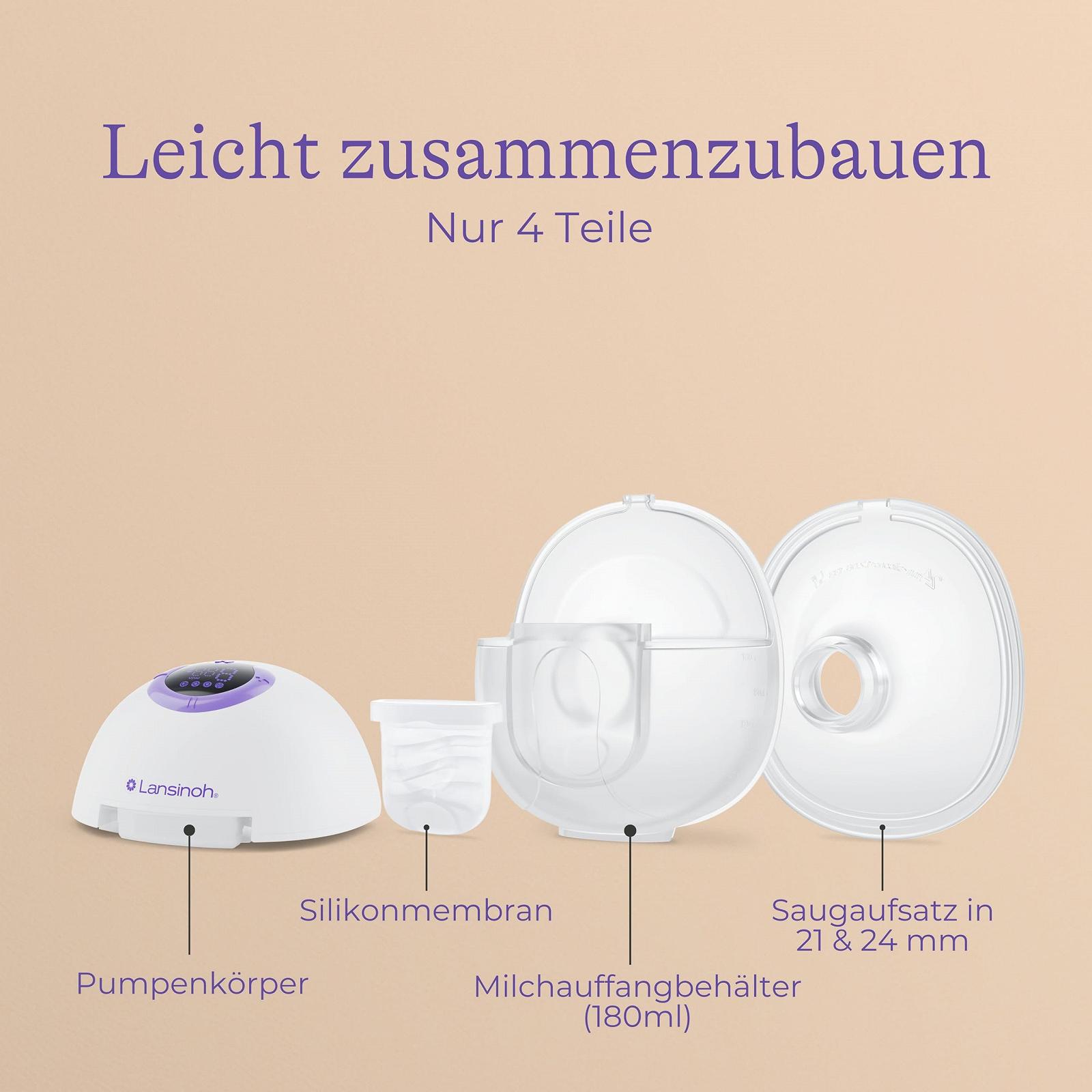 Молокоотсос электрический двойной портативный Lansinoh Hands Free Тихая работа Аккумулятор, фото №7 Молокоотсос электрический двойной портативный Lansinoh Hands Free Тихая работа Аккумулятор, фото №7