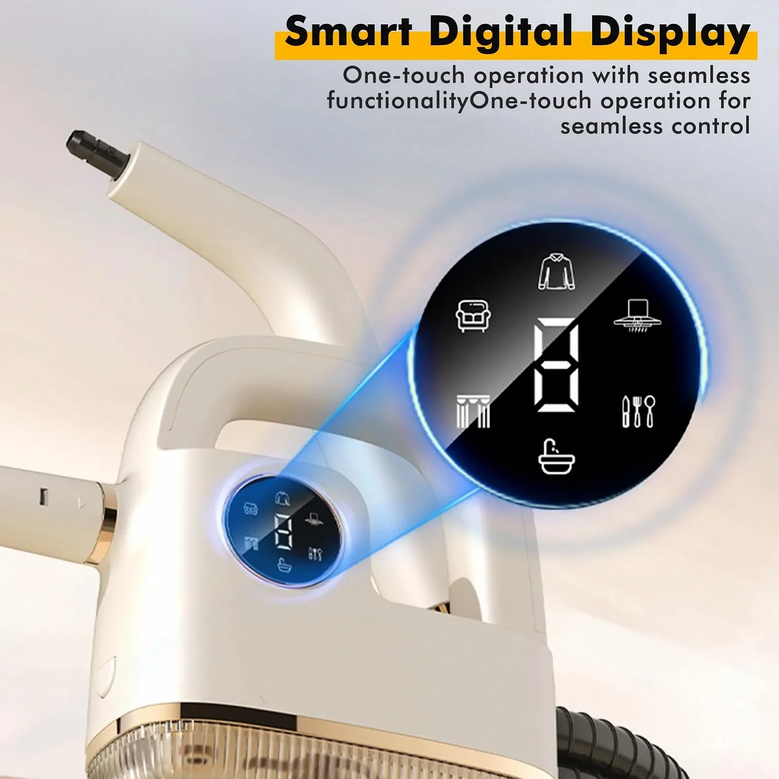 Пароочисник ручний 800 мл, фото №3