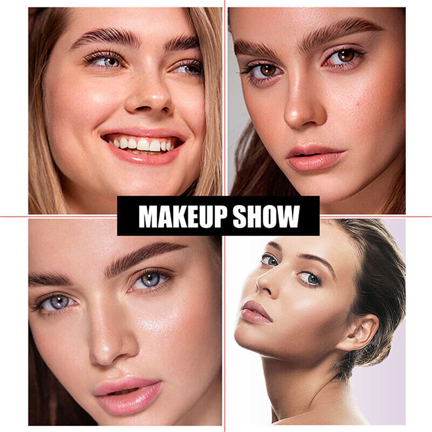 Набір Semi Permanent Eyebrow Tint Kit Eyebrow Eyelashes Tattoo Cream Eyelash and Eyebrow Coloring Kit Black, фото №6