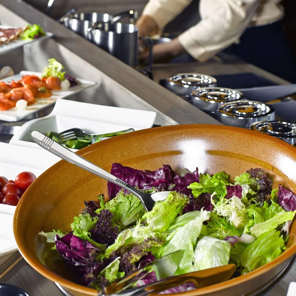 Ложка для сервірування Bblie з нержавіючої сталі 24 см, набір 6 штук, фото №5 Ложка для сервірування Bblie з нержавіючої сталі 24 см, набір 6 штук, фото №5