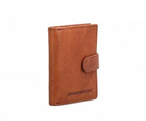 Кошелек Billfold кожаный Spikes & Sparrow Michigan Brandy Cognac RFID synthetic.ua - Фото 1