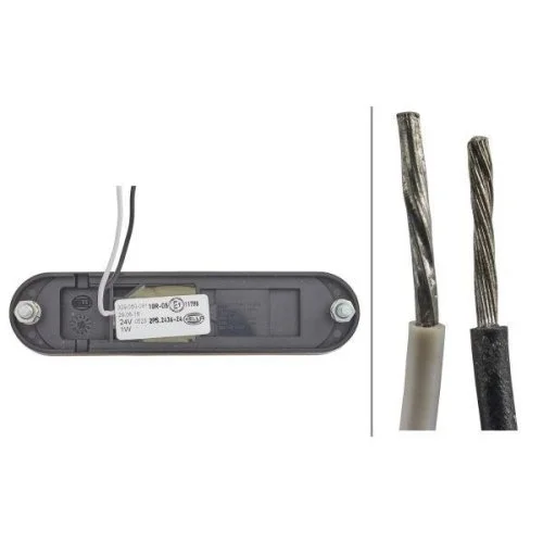 Ліхтар боковий габаритний HELLA 2PS 329 060-081 лівий, правий, фото №2 Ліхтар боковий габаритний HELLA 2PS 329 060-081 лівий, правий, фото №2