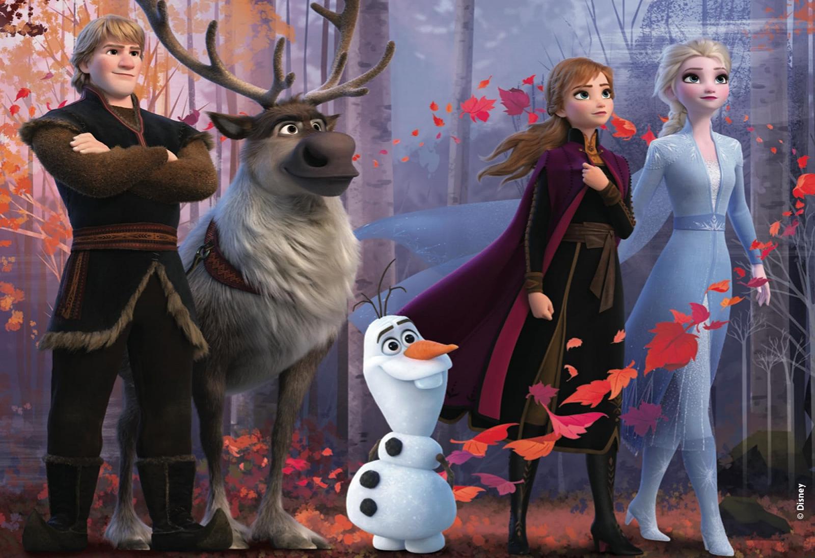 Набор пазлов Lisciani Disney The Snow Queen 4х48 деталей 35 x 25 см, фото №4 Набор пазлов Lisciani Disney The Snow Queen 4х48 деталей 35 x 25 см, фото №4