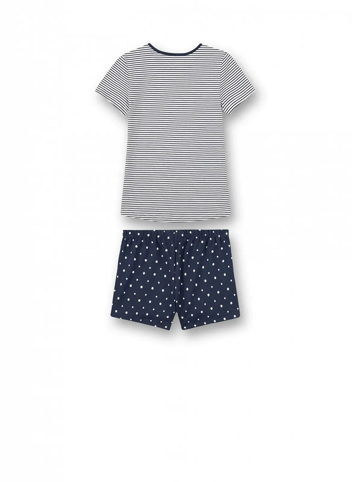 Пижама Sanetta для девочек Короткая Синяя Пижама, фото №2