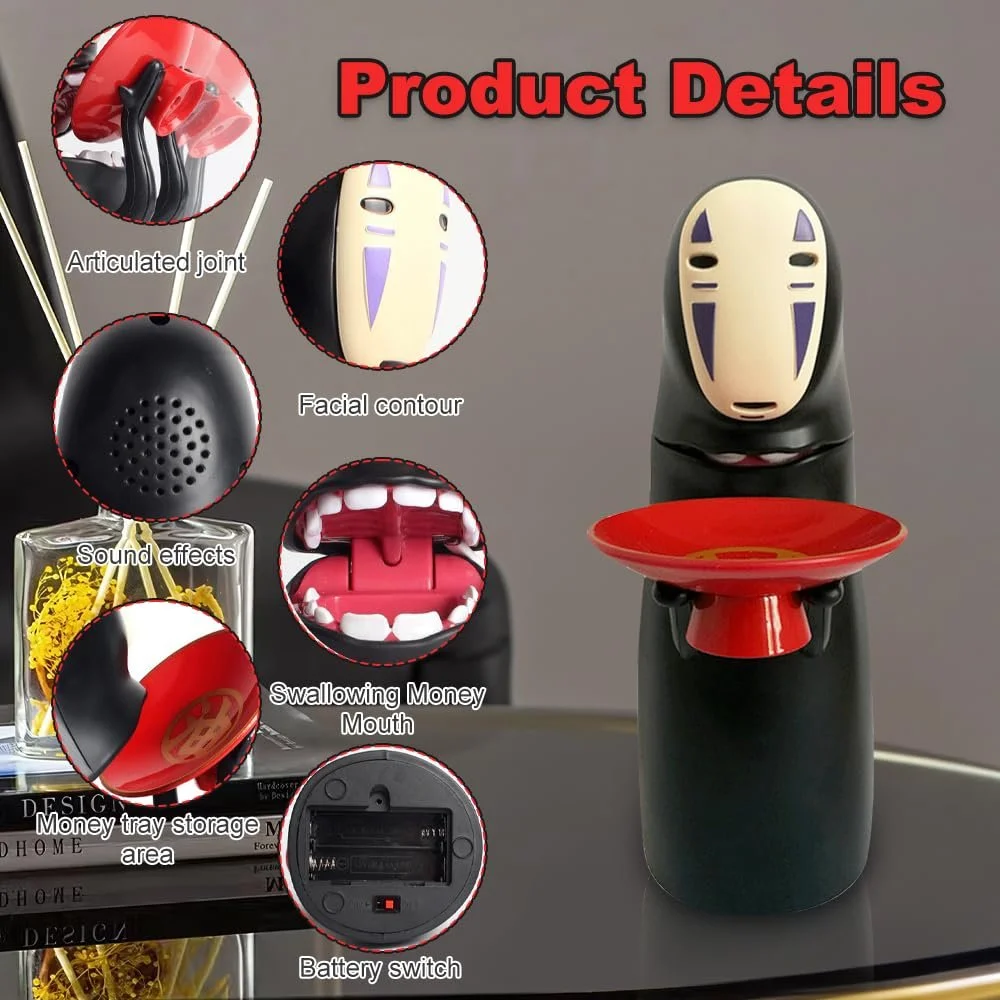Скарбничка Anime Kawaii Coins Money Box автоматична Digital Money Boxes, фото №2