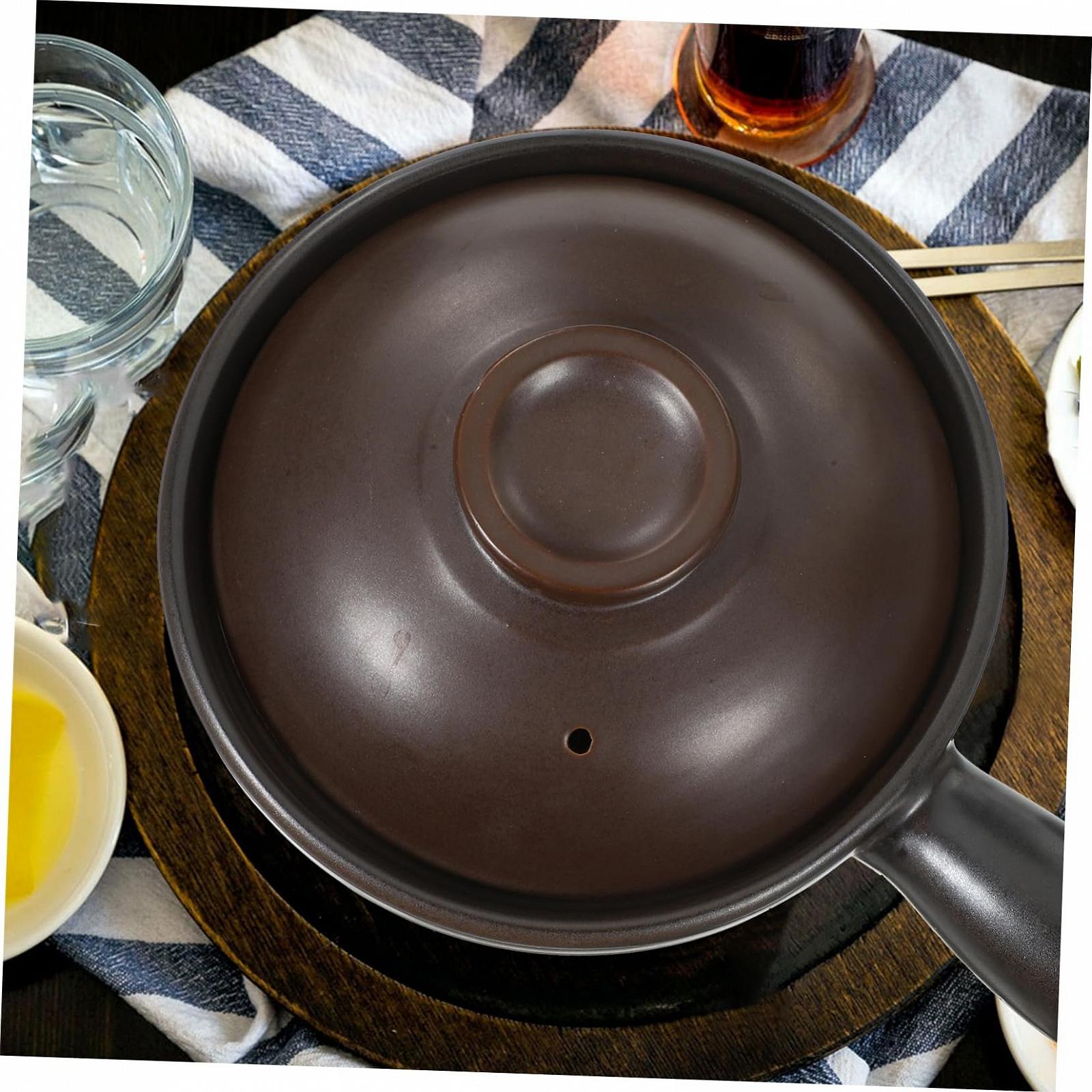 Кастрюля ABOOFAN Li Ceramic с крышкой и ручкой, фото №2