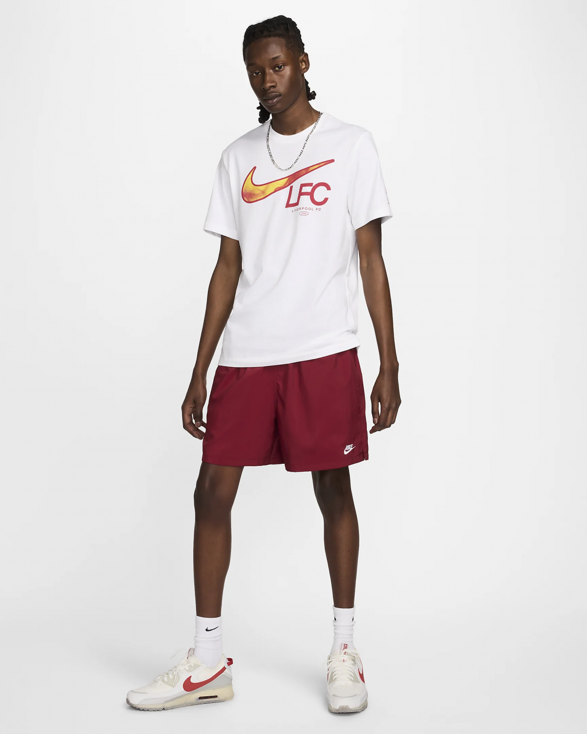 Футболка Nike LFC M NK SWOOSH TEE FV8557-100 Белый XL, фото №5
