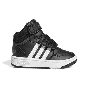 Кросівки adidas Unisex Kinder Hoops Mid - Фото 1