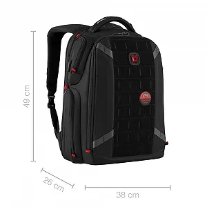 Рюкзак для игрового ноутбука WENGER PlayerOne 611650 17.3" 29 л черный synthetic.ua - Фото 1