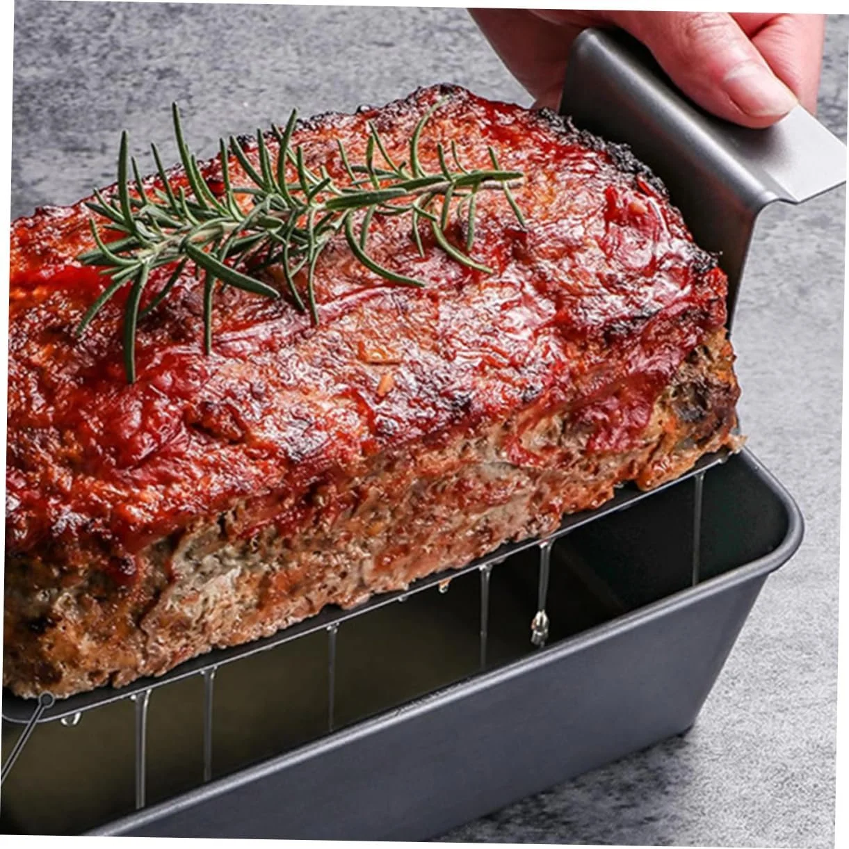 Форма для выпечки хлеба Luxshiny Carbon Steel антипригарная углеродистая сталь большая, фото №6