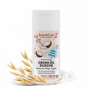 Крем-гель для душу Jean & Len Oat Milk & Coconut Oil Travel Size 50 мл - Фото 1