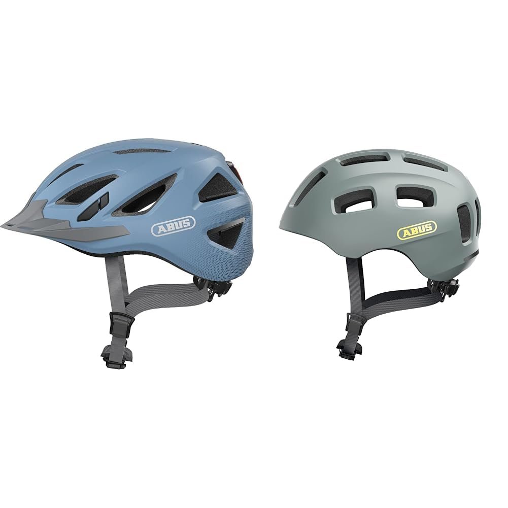 Шлем ABUS Urban-I 3.0 City, Серый, Размер S + Шлем ABUS Youn-I 2.0, Серый, Размер S, фото №1