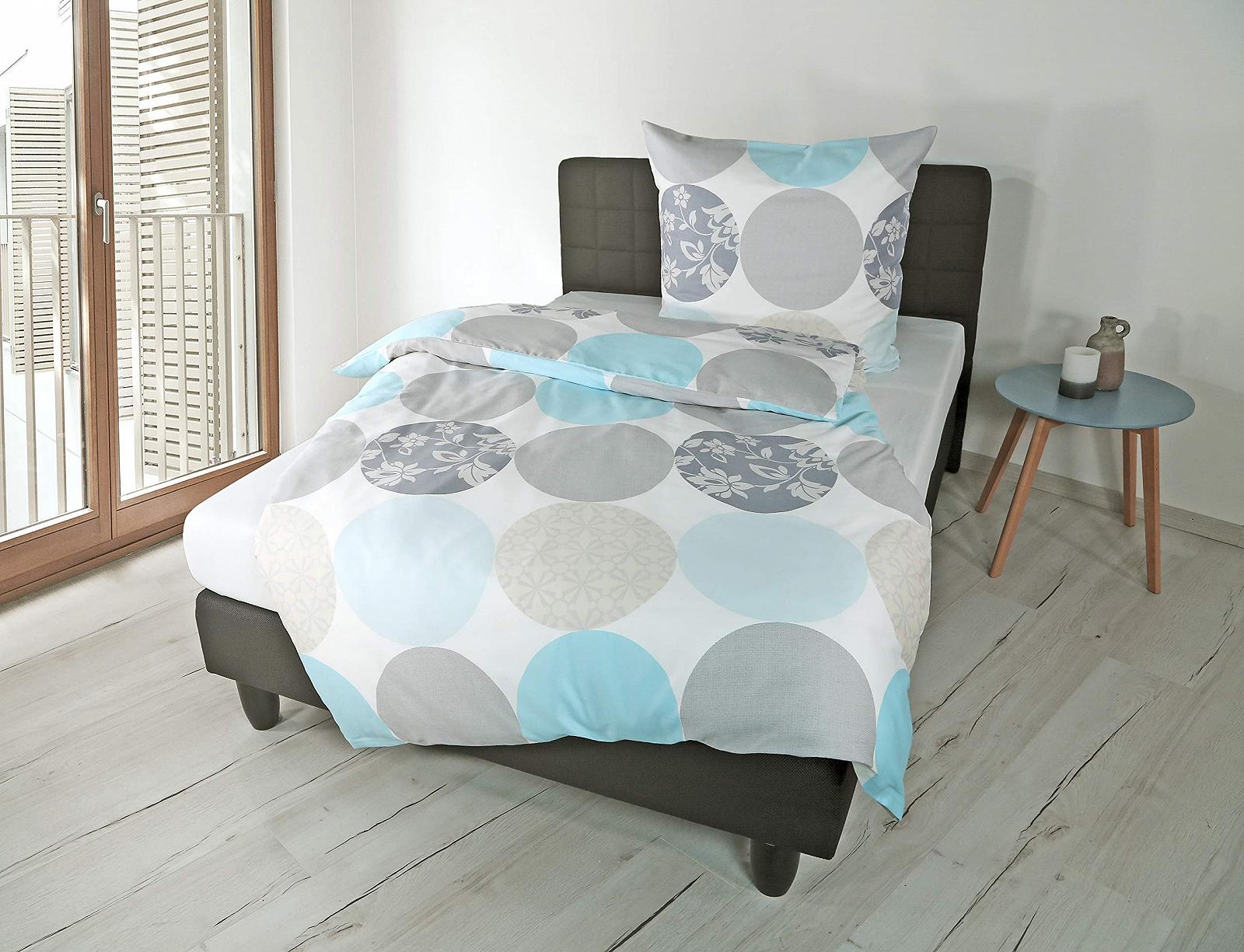 Постільна білизна Мако Сатин Pattern 6383 155x220, бірюзовий, фото №2