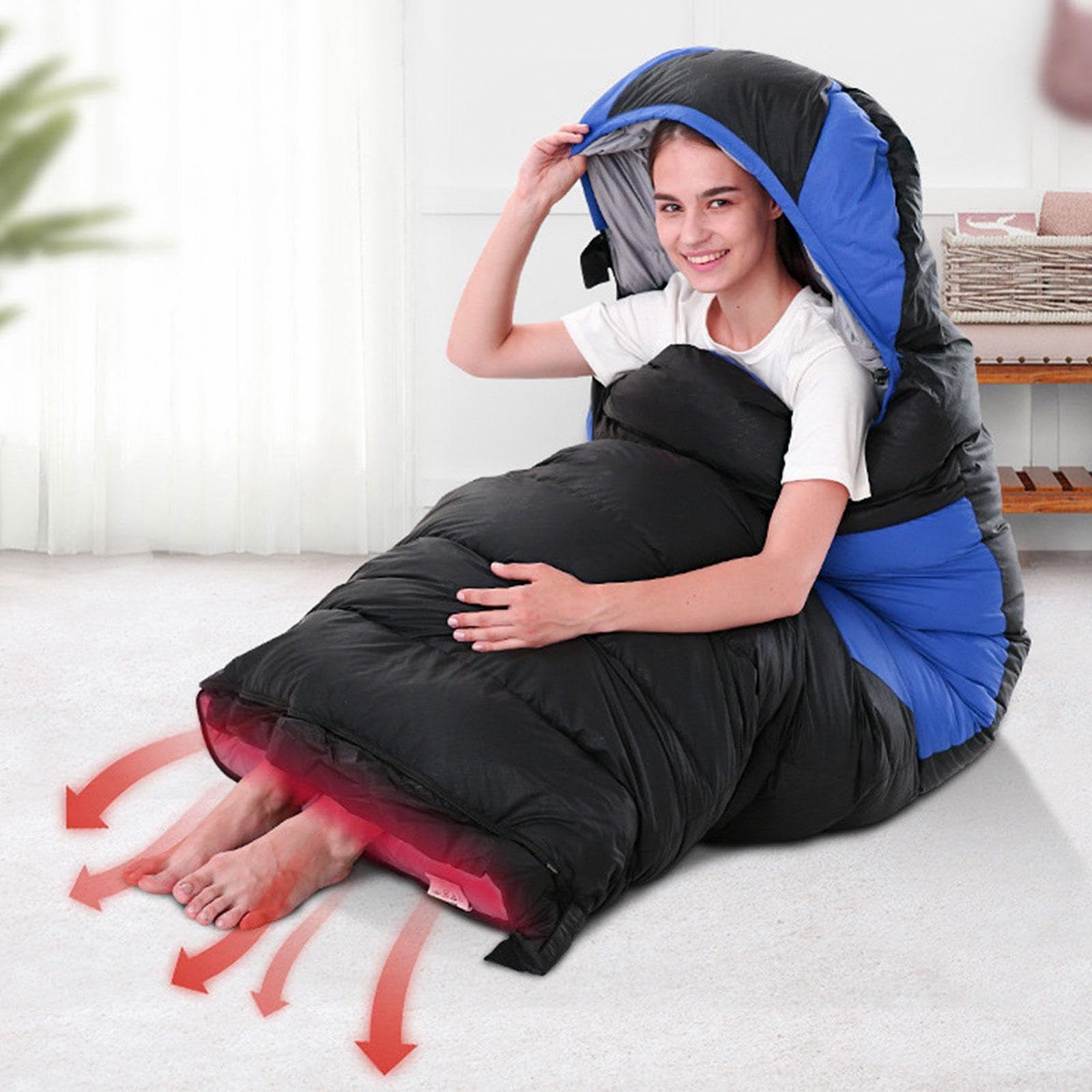 Спальний мішок для холодної погоди 50°F-68°F Водонепроникний, фото №3