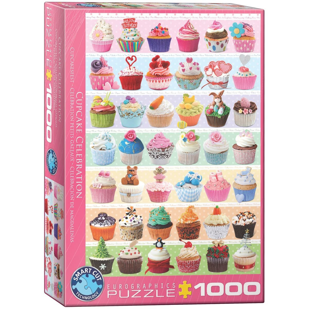 Пазл Eurographics Cupcakes Occasions 1000 элементов, фото №1