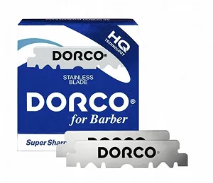 Лезвия для бритья Dorco Blue 100 шт. - Фото 1