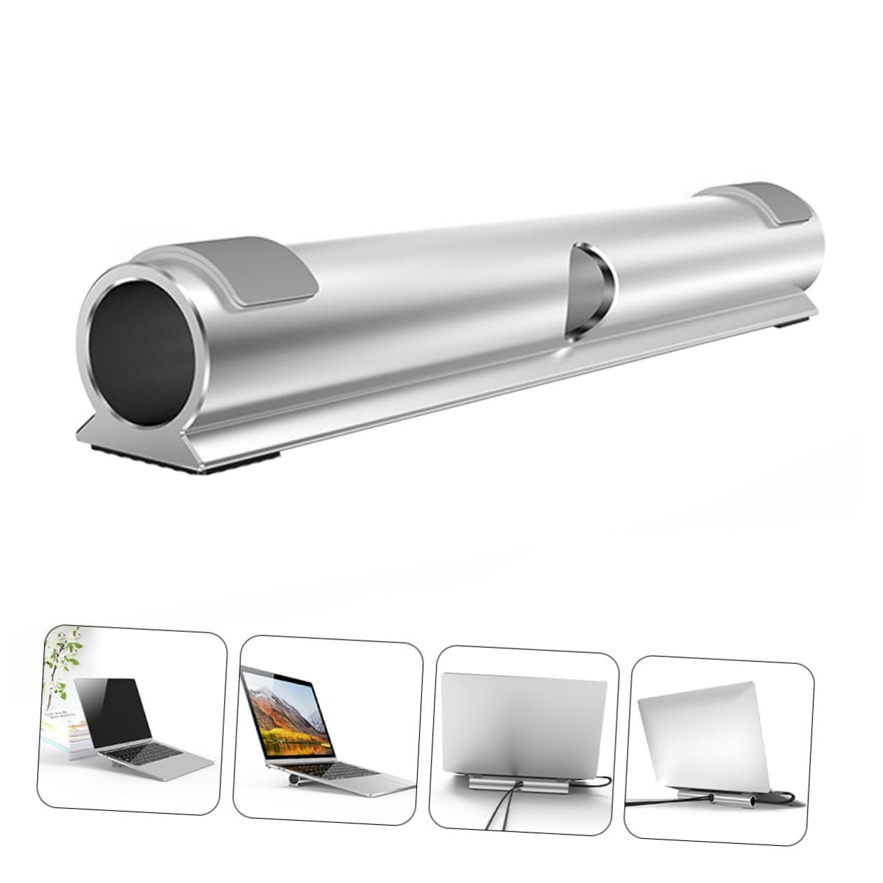 Підставка для ноутбука SOIMISS Алюмінієва Підвищена з ефективним розсіюванням тепла, фото №4 Підставка для ноутбука SOIMISS Алюмінієва Підвищена з ефективним розсіюванням тепла, фото №4