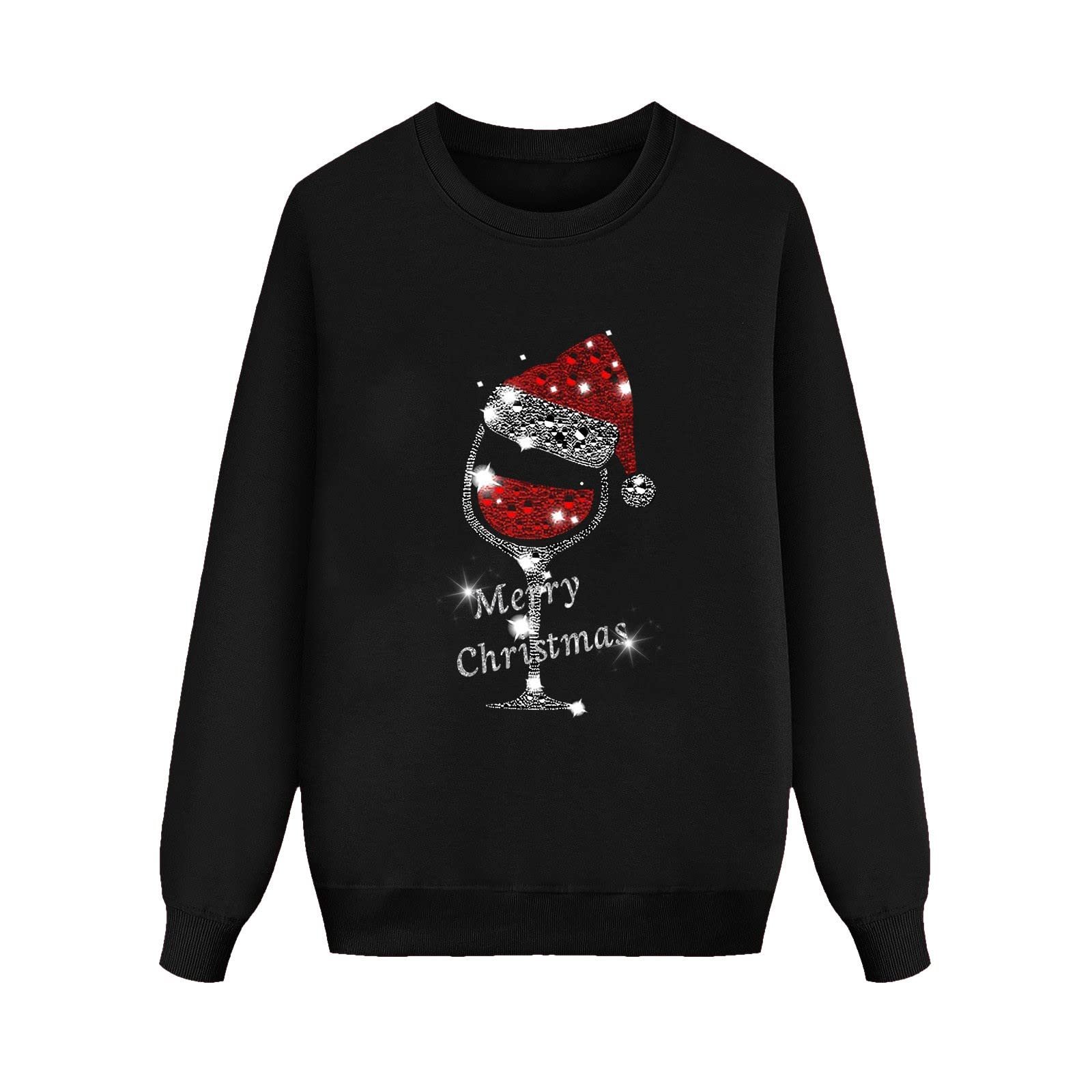 Рождественский свитер LIANGTUOHAI Свободный крой Длинный рукав Рождественский принт, фото №1 Рождественский свитер LIANGTUOHAI Свободный крой Длинный рукав Рождественский принт, фото №1