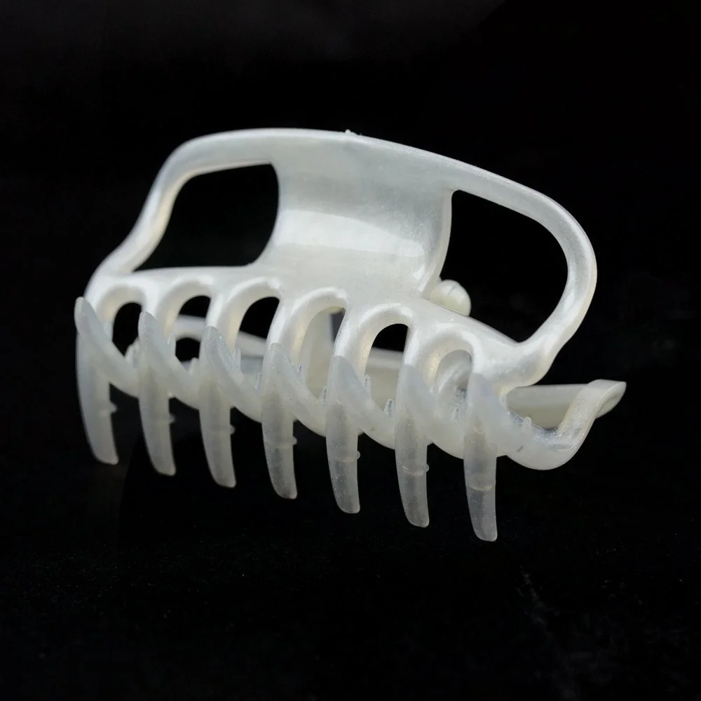 Заколка для волос Welovebeads 6 см, белая, фото №1 Заколка для волос Welovebeads 6 см, белая, фото №1