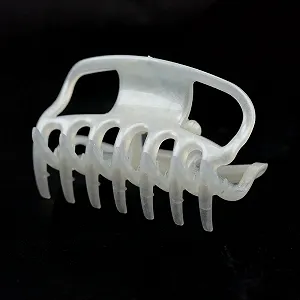 Заколка для волос Welovebeads 6 см, белая - Фото 1