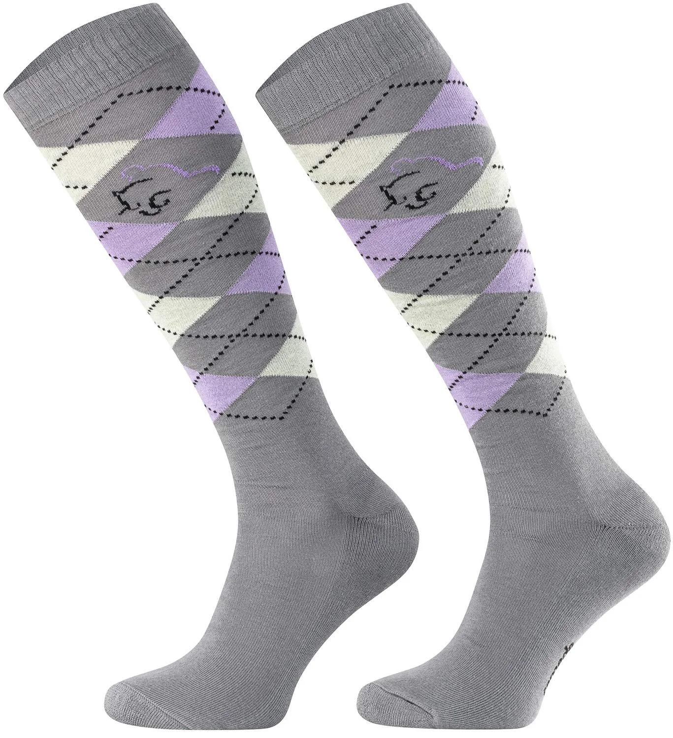 Шкарпетки для верхової їзди TODO Comodo Checked STPDJ Бавовна, фото №1