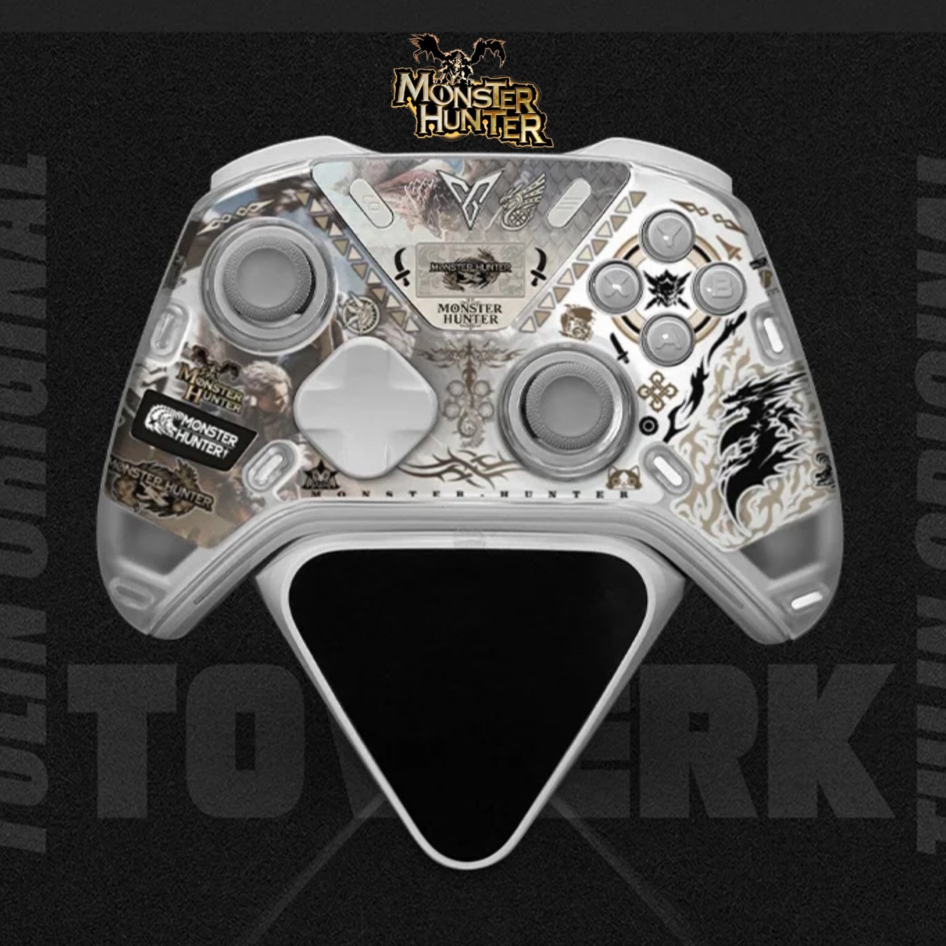 Наклейки Monster Hunter для геймпада FlyDigi APEX 5, фото №1